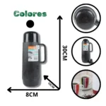 TERMO IMUSA NEGRO 1 LITRO 5861035012