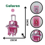 TOCADOR MALETA RODACHINES 008-923A (BOX X 9)