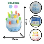 TORTA CUMPLEAÑOS BURBUJAS 578