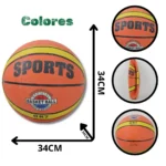 BALÓN BASQUET #7 NARANJA KE-77 (50)