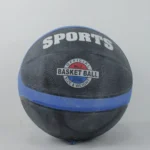 BALÓN BASQUET #7 NEGRO AZUL KE-82 (50) - Imagen 4