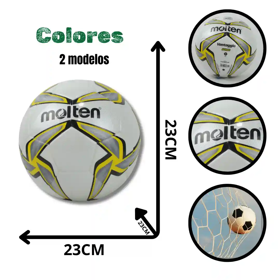 BALON-FUTBOL-5-F5V500-SH-MOLTEN-30-01.webp BALÓN FÚTBOL #5 F5V500-SH MOLTEN (30) - Imagen 1