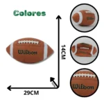 BALÓN FÚTBOL AMERICANO #7 KE-79 (100)