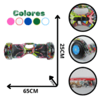 PATINETA SMART BALANCE EZ1534 XH-8 CON BLUETOOHT