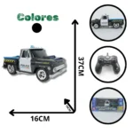 CARRO CONTROL REMOTO ANTIGUO POLICE MG40758