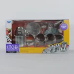 JUGUETE SET DE OLLAS EN ACERO 666-A10 - Imagen 3