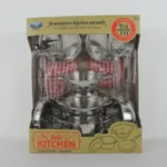 JUGUETE SET DE OLLAS EN ACERO 668-E4 - Imagen 4