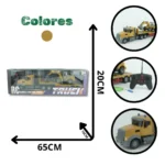 MULA CON RETROEXCAVADORA CONTROL REMOTO K158-9 (16)