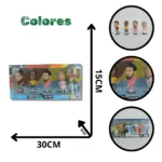 MUÑECO CABEZÓN CAJA X4 CZA2025