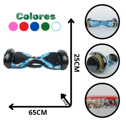 PATINETA SMART BALANCE FZ1534 FSZ-65 CON BLUETOOTH