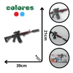 PISTOLA DE HIDROGEL RECARGABLE 418A (10)