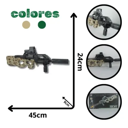 PISTOLA DE HIDROGEL RECARGABLE F936-4 (24)