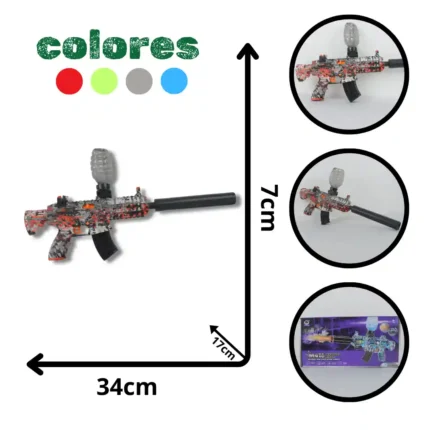 PISTOLA DE HIDROGEL RECARGABLE F938-1/2/3/4 (48)