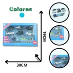 SET DE CARROS METÁLICO 7PCS F110-24 (96)