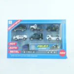 SET DE CARROS METÁLICO 7PCS F110-24 (96) - Imagen 3