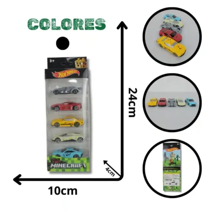 COLECCIÓN CARROS MINECRAFT FOX-1581