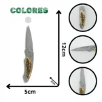 NAVAJA AUTOMÁTICA ESTUCHE NEGRO KA703