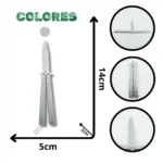 NAVAJA MARIPOSA CACHA PLATEADA AK9108