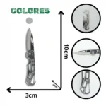 NAVAJA PLATEADA LLAVERO AK6983