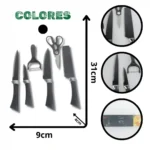 SET CUCHILLOS NEKAR BALI NK0110 ER-0238A