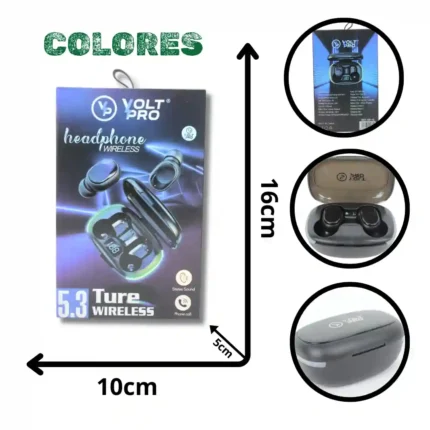 AUDÍFONO BLUETOOTH VOLT PRO VP-10