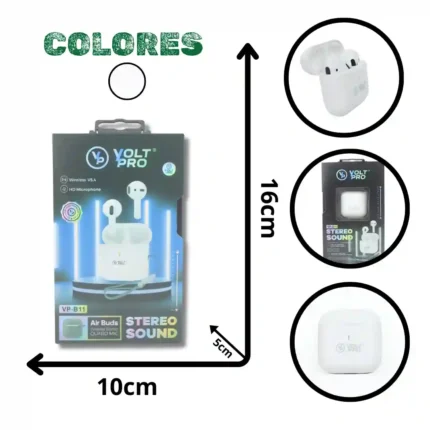 AUDÍFONO BLUETOOTH VOLT PRO VP-B11