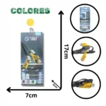 CABLE ACORDONADO VOLT PRO USB TC IPHONE VB-704