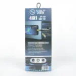 CABLE ACORDONADO VOLT PRO USB TC IPHONE VB-704 - Imagen 5