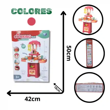 COCINA INFANTIL AGUA YDF5506-1 (BOX X12)