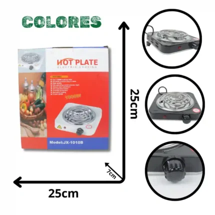 ESTUFA ELÉCTRICA 1 PUESTO JX-1010B