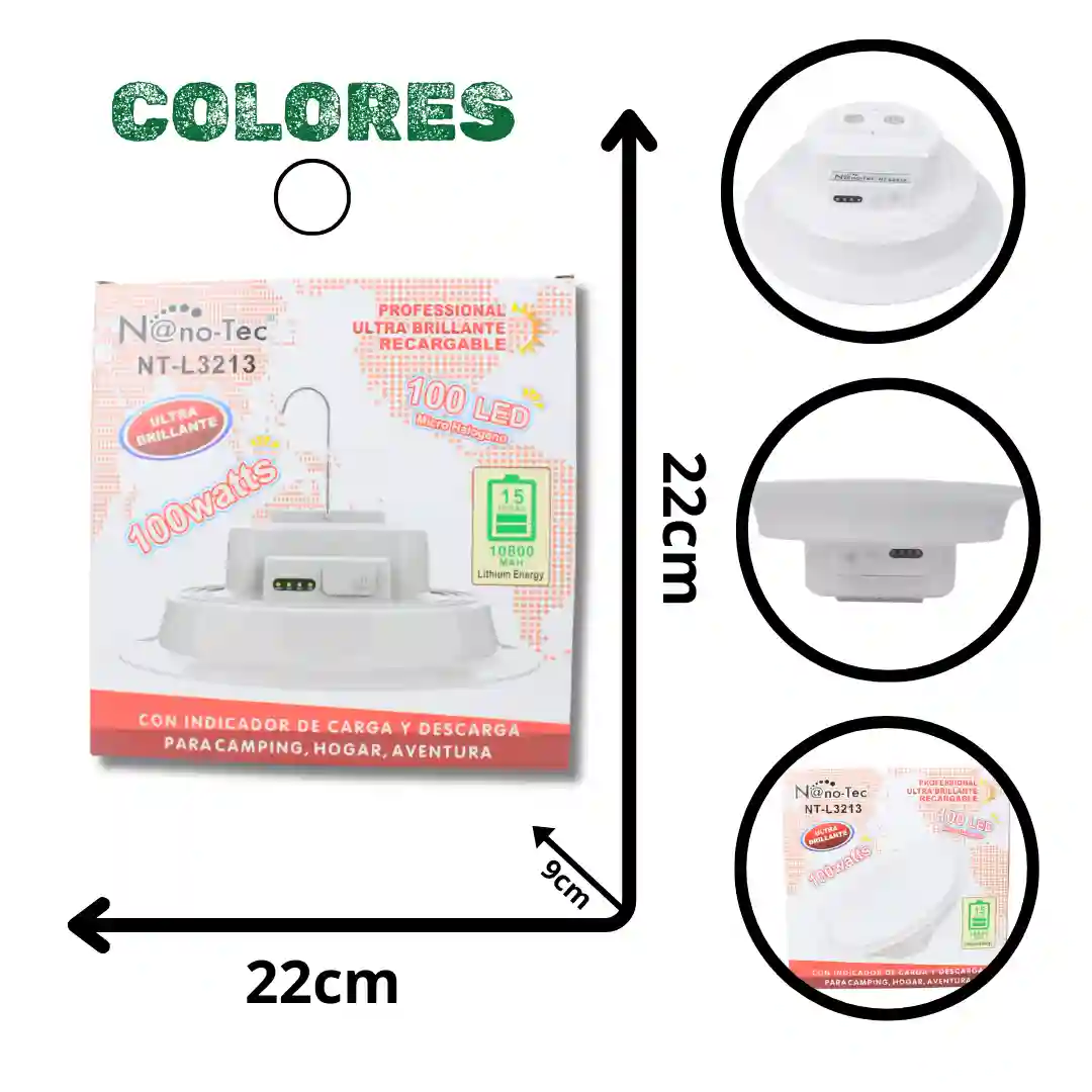 LAMPARA-NANOTEC-NT-L3213-BOX-X30-01.webp LÁMPARA NANOTEC NT-L3213 (BOX X30) - Imagen 1