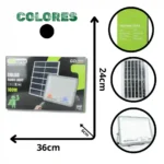 LÁMPARA SOLAR GDSUPER GD-100G