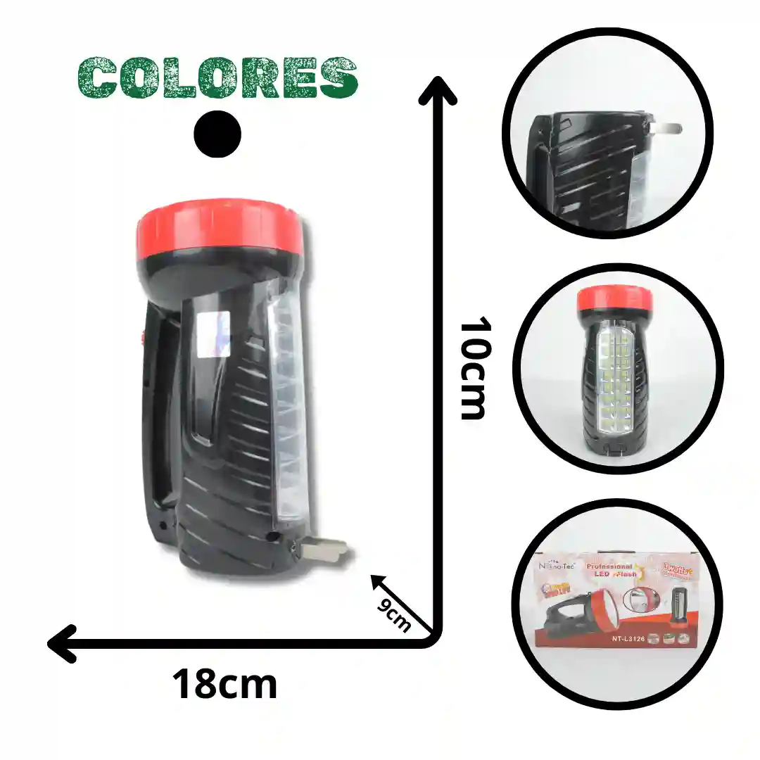 LINTERNA-NANOTEC-NT-L3126-BOX-X60-01.webp LINTERNA NANOTEC NT-L3126 (BOX X60) - Imagen 1