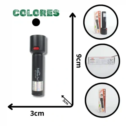 LINTERNA NANOTEC REC NT-L3153 (BOX X120)