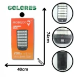 LUMINARIA SOLAR PROBELCO 700W IP65 GR-1047A