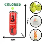 PELOTA TENNIS TARRO WERKON X3 BN969 (BOX X60)