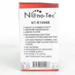 RADIO NANOTEC NT-R1006B (BOX X30) - Imagen 7