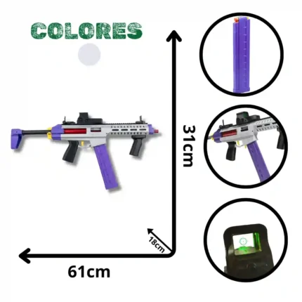 RIFLE GRANDE DARDOS XS-909