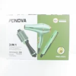 COMBO PLANCHA CEPILLO Y SECADOR PRO NOVA PRO-2523 (BOX X30) - Imagen 3