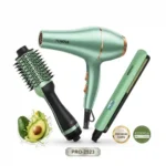 COMBO PLANCHA CEPILLO Y SECADOR PRO NOVA PRO-2523 (BOX X30) - Imagen 2