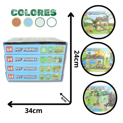 FICHAS PARA ARMAR MY WORLD FOX-2269 MG1353A