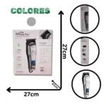 MÁQUINA PATILLERA NANOTEC RECARGABLE DIGITAL NT-CP635 (BOX X20)