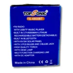 PLANTA SOLAR TOP SONIC TS-4800BT - Imagen 5