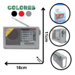 RADIO FM/AM/SW1-6 BT-1520