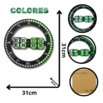 RELOJ DIGITAL DE PARED DS-3688L