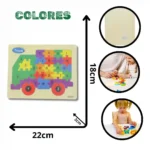 ROMPECABEZAS MADERA FIGURAS ABC 2305-8 MIC-5153