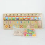 ROMPECABEZAS TREN EDUCATIVO MADERA MY-5 - Imagen 2