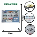 SET COLECCIÓN CARRO 4X4 8PCS 1861-1 (72)