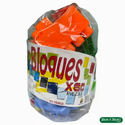 BOLSA ARMATODO SUPERBLOQUES X 60 PIEZAS