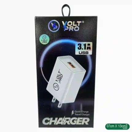 CABEZA DE CARGADOR USB VOLTPRO VL-707